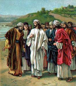 jesus with his disciples