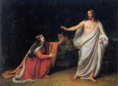 The Appearance of Christ to Mary Magdalene, by Alexander Ivanov, 1834-1836