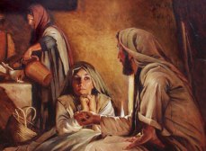 Jesus visiting Martha and Mary 2